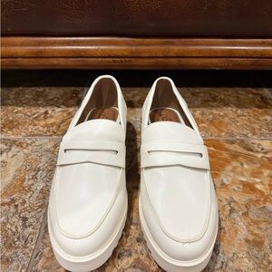 Women’s White Loafers